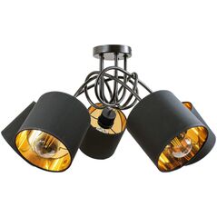 Lampa sufitowa Orno VIGO lampa wisząca, moc max. 5x60W, E27, czarna