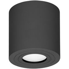 Lampa sufitowa Orno MEGY DLR GU10 downlight max 50W, IP54, okrągły, czarny, aluminium