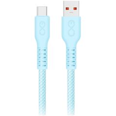 Kabel USB Orno USB-A - USB-C 2 m Niebieski (CABEXCIMMOUAUC2.0MIX)
