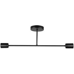 Lampa wisząca Orno SOLO 2P E27, lampa wisząca, max. 2x60W, czarna
