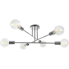 Lampa wisząca Orno SOLO 6P E27, lampa wisząca, max. 6x60W, chrom