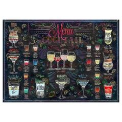 Trefl Puzzle 500 element?w Karta drink?w