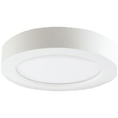 Lampa sufitowa Orno CITY LED 20W, oprawa downlight, natynkowa, okrągła, 1600lm, 3000K, biała, wbudowany zasilacz LED