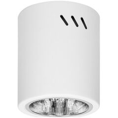 Lampa sufitowa Orno KORIN 13, oprawa typu downlight, 60W, E27, stal, biała