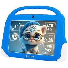 Tablet Blow KidsTAB8 8" 64 GB 4G Biały Niebieski (79-068#)