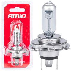 AMiO Żarówka halogenowa h4 12v 60/55w 1szt. blister amio-03361
