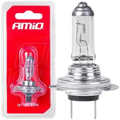 AMiO Żarówka halogenowa h7 12v 55w e4 1szt. blister amio-03363