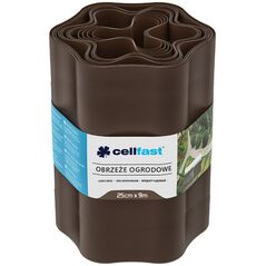 Cellfast Obrzeże ogrodowe 25cm x 9m Cellfast brązowe