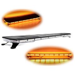 AMiO Belka ostrzegawcza LED 51 funkcji 137cm homologacja R65 R10 12-24V AMIO-03345