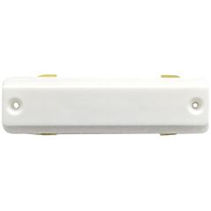 Nvox Łącznik do szyn jednofazowych prosty biały 230v