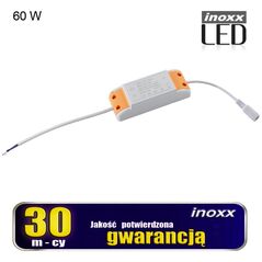 Nvox Zasilacz led 60w do paneli sufitowych 60x60 120x30