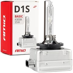 AMiO Żarówka ksenonowa żarnik xenon d1s 35w 4300k amio basic amio-02942