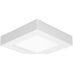 Orno LETI LED 12W, oprawa typu downlight, natynkowa, kwadratowa, 800lm, 3000K, biała, wbudowany zasilacz LED