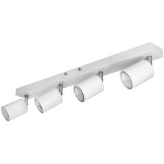 Lampa sufitowa Orno DOA oprawa ścienno-sufitowa, moc max. 4x50W, GU10, IP20, biała