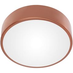 Lampa sufitowa Orno OVO plafon 3xE27, 3x24W, miedziana stal, klosz plastikowy matowy, IP54, ? 400