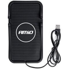 Ładowarka AMiO Bezprzewodowa ładowarka indukcyjna samochodowa 15w amio-03145