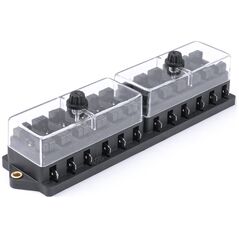 AMiO Skrzynka bezpiecznika ceramiczna 12 gniazd amio-03044