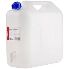 AMiO Kanister zbiornik plastikowy na wodę z kranem 15l amio-03203