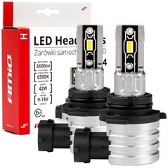 AMiO Żarówki samochodowe led seria h-mini hb4 9006 6500k canbus amio-03335