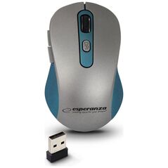 Mysz Esperanza EM131B Esperanza mysz bezprz. 2.4ghz 6d opt. usb adara niebieska