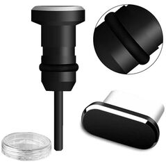 ATL DA23 Zaślepka przeciw kurzowi usb-c 2szt  black