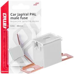 AMiO Bezpiecznik samochodowy japval pal męski 48mm 120a amio-03425