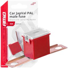 AMiO Bezpiecznik samochodowy japval pal męski 62mm 50a amio-03429