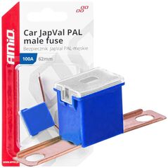 AMiO Bezpiecznik samochodowy japval pal męski 62mm 100a amio-03433