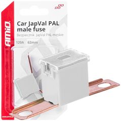 AMiO Bezpiecznik samochodowy japval pal męski 62mm 120a amio-03434