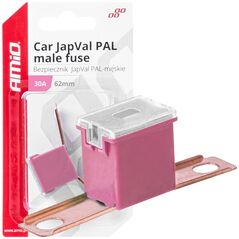 AMiO Bezpiecznik samochodowy japval pal męski 62mm 30a amio-03427