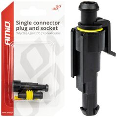 AMiO Kostka wtyk złącze hermetyczne superseal 1 pin amio-03517