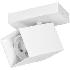 Lampa sufitowa Orno KUBAR SP 1, oprawa ścienno-sufitowa, GU10, IP20, biała
