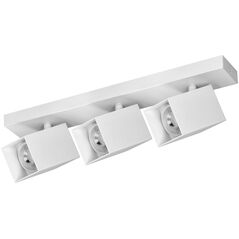 Lampa sufitowa Orno KUBAR SP 3, oprawa ścienno-sufitowa, 3xGU10, IP20, biała