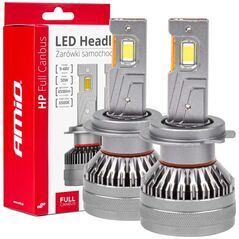 AMiO Żarówki samochodowe led seria hp full canbus h7/h18 6500k amio-03674