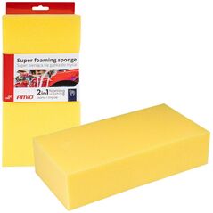 AMiO Gąbka do mycia auta samochodu miękka super piana amio-03842