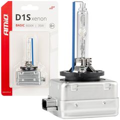 AMiO Żarówka ksenonowa żarnik xenon d1s 35w 8000k basic blister amio-03865