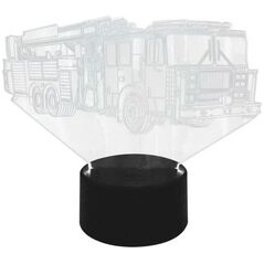 ATL ZD98A Lampka nocna straż pożarna 3d led