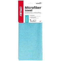 AMiO Mikrofibra ściereczka uniwersalna na sucho i mokro 30x40 cm 350g amio-03736