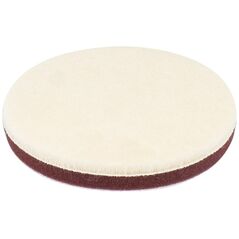 AMiO Pad polerski wełniany futro polerskie hard twardy na rzep 125 mm amio-03706