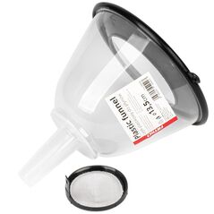 AMiO Lejek plastikowy uniwersalny z przykrywką do płynów cieczy wody 13,5 cm amio-04042