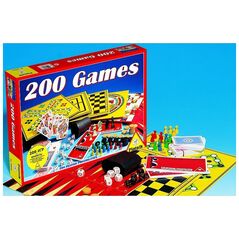 Piatnik PIATNIK Σετ επιτραπέζιων παιχνιδιών 200 Games (Στη Λιθουανική γλώσσα.) 13483559 4743199078028