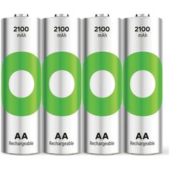 GP 1x4 GP ReCyko+ NiMH Rech.Battery AA 2100mAH, έτοιμο για χρήση 13671767 4891199223112