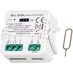 Blow 72-205# Inteligentny włącznik dopuszkowy sterowany zigbee tuya