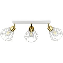 Lampa sufitowa Orno WAYA oprawa ścienno-sufitowa, moc max. 3x60W, E27, biała, listwa