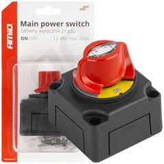 AMiO Wyłącznik odłącznik prądu hebel akumulatora 12v - 48v max 300a amio-03838