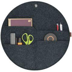 Bertoni BERTONI EE Organizer na ścianę kółko z kieszeniami antracyt XL