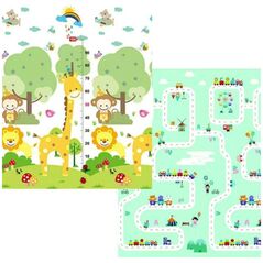 ATL DA248 Piankowa dwustronna mata            edukacyjna 200x180