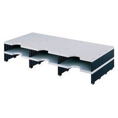 Styro styro Erweiterungsmodule Trio styrodoc/268130298, γκρι/schwarz, 723x140x331mm 13799284 7612176105507
