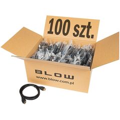 Kabel Blow 92-672# Przyłącze hdmi-hdmi 4k 1.5m 100sztuk