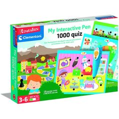 Clementoni TOY EDUC MY INTERACTIVE PEN 1000 QUIZ 13940670 8005125508297